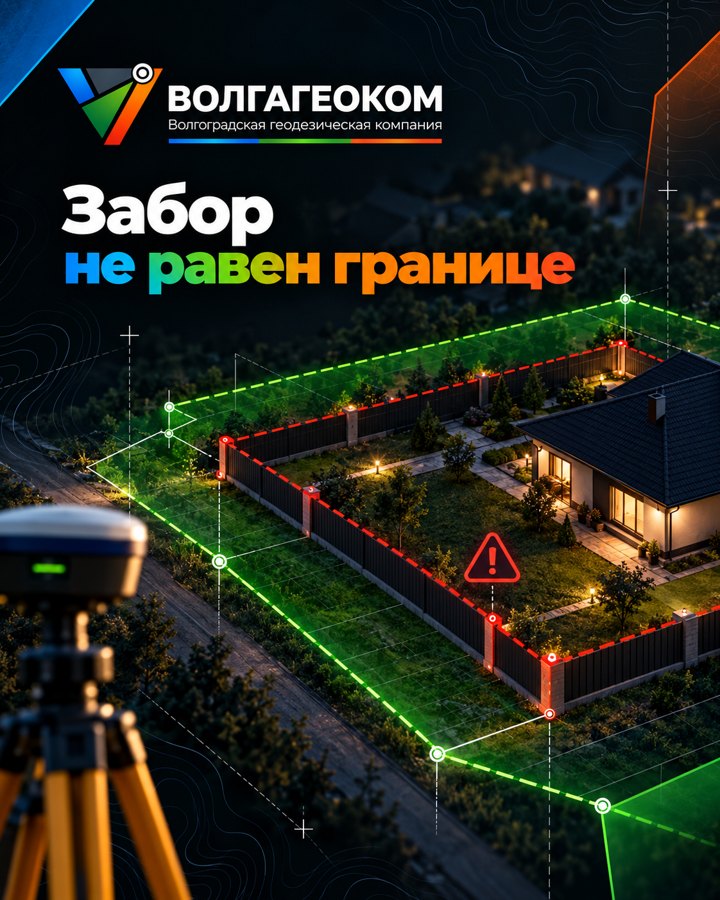 Забор ≠ граница участка